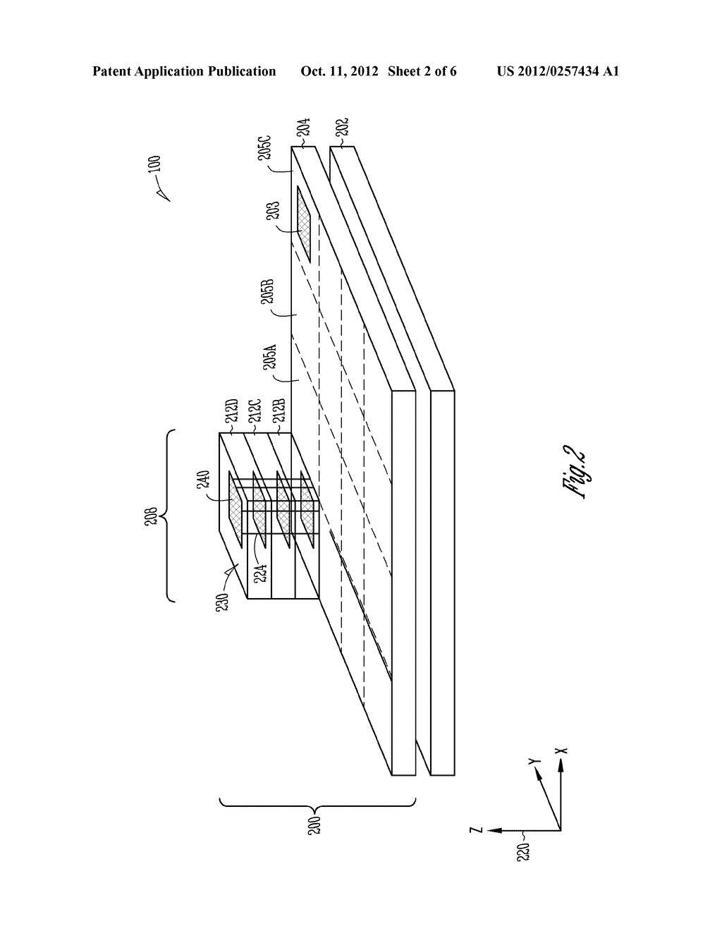 CONFIGURABLE BANDWIDTH MEMORY DEVICES AND METHODS - diagram, schematic, and image 03