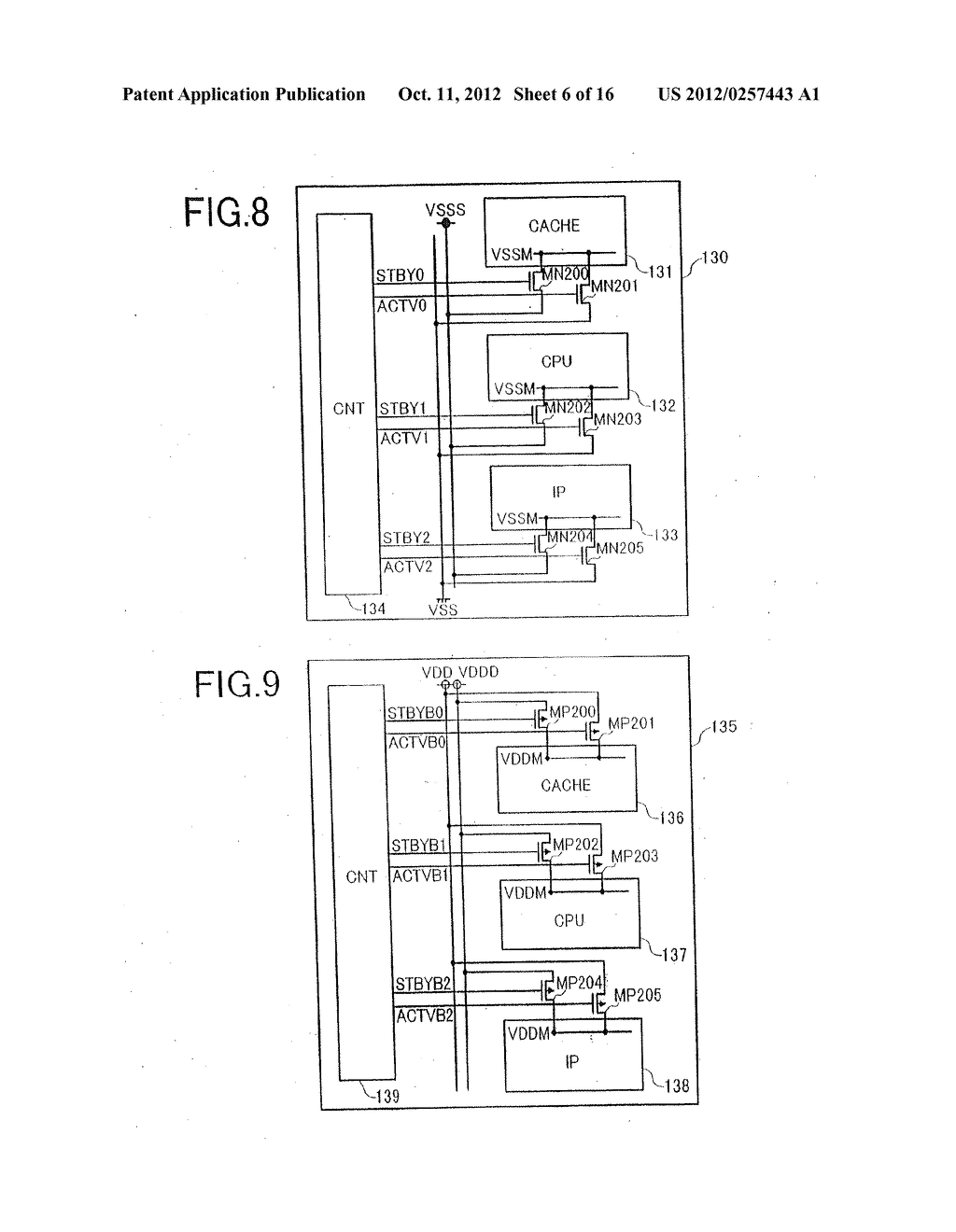 SEMICONDUCTOR INTEGRATED CIRCUIT DEVICE WITH REDUCED LEAKAGE CURRENT - diagram, schematic, and image 07