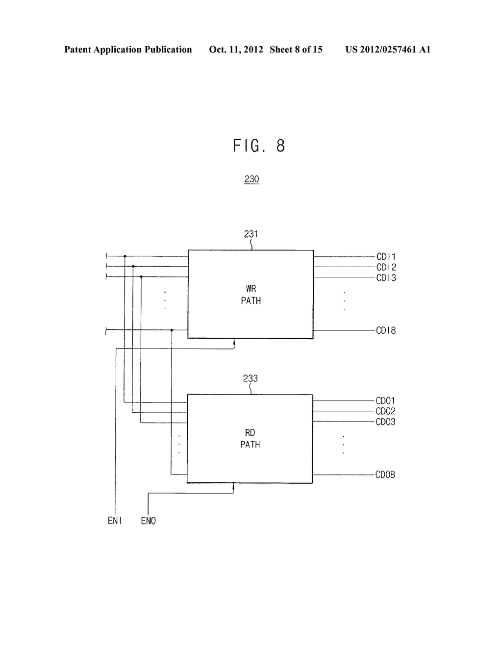METHOD OF TESTING A SEMICONDUCTOR MEMORY DEVICE - diagram, schematic, and image 09