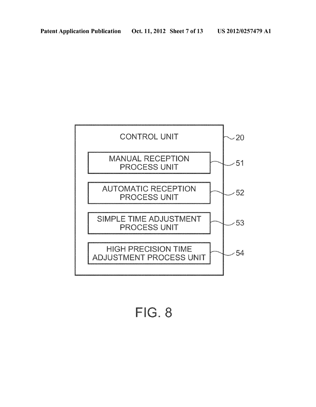 Electronic Timepiece and Control Method for an Electronic Timepiece - diagram, schematic, and image 08