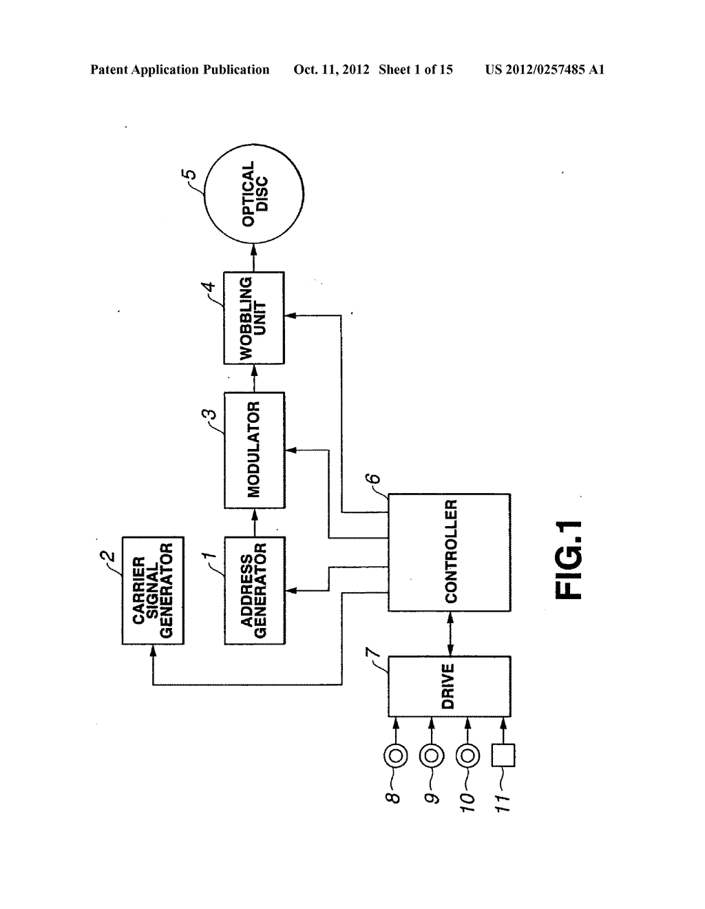 METHOD OF, AND APPARATUS FOR, RECORDING ADDRESS INFORMATION TO DISC MEDIUM - diagram, schematic, and image 02