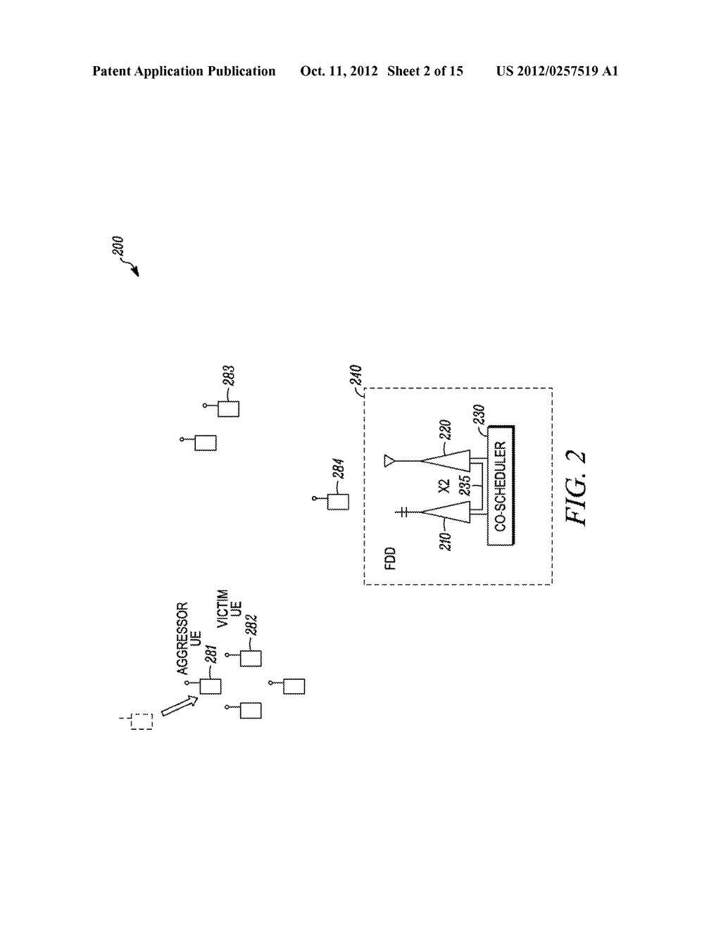 Method and Apparatus for Multi-Radio Coexistence on Adjacent Frequency     Bands - diagram, schematic, and image 03