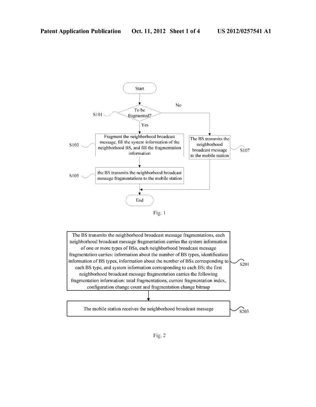 METHOD AND DEVICE FOR FRAGMENTING, TRANSMITTING AND RECEIVING NETWORK     TOPOLOGY INFORMATION - diagram, schematic, and image 02