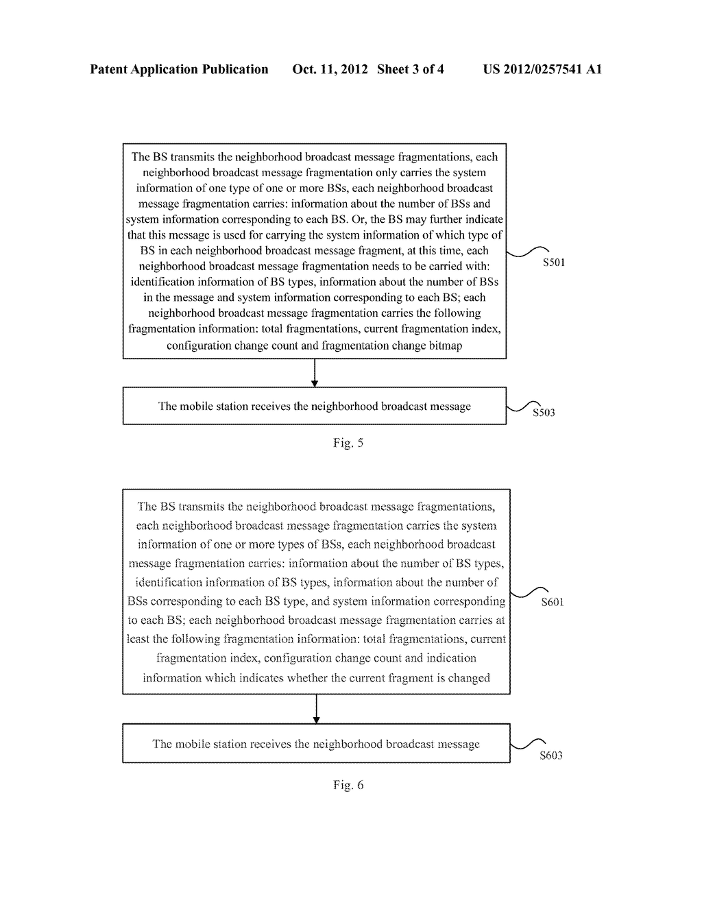 METHOD AND DEVICE FOR FRAGMENTING, TRANSMITTING AND RECEIVING NETWORK     TOPOLOGY INFORMATION - diagram, schematic, and image 04