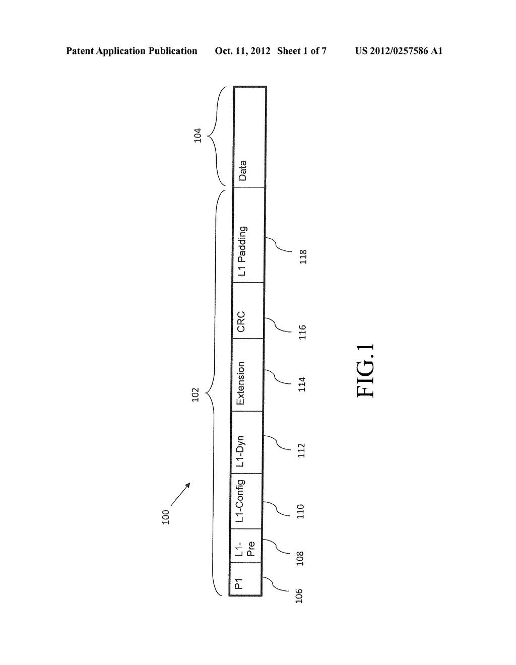 FRAME STRUCTURE OF A WIRELESS COMMUNICATION SYSTEM, AND METHOD AND     APPARATUS FOR TRANSMITTING AND RECEIVING A PLURALITY OF DATA STREAMS     THROUGH THE FRAME STRUCTURE - diagram, schematic, and image 02