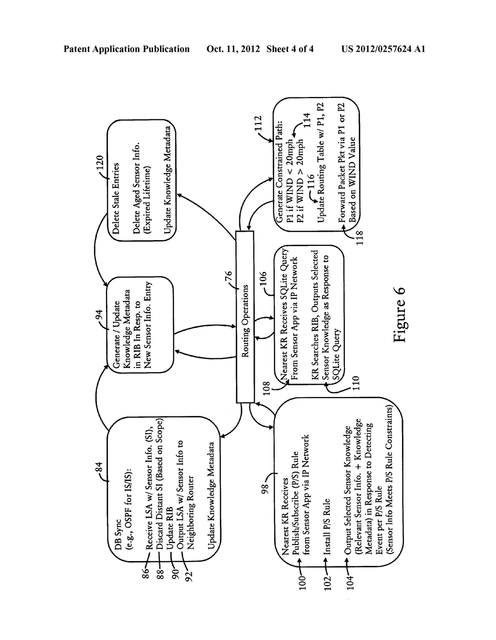 ROUTING OPERATIONS USING SENSOR DATA - diagram, schematic, and image 05