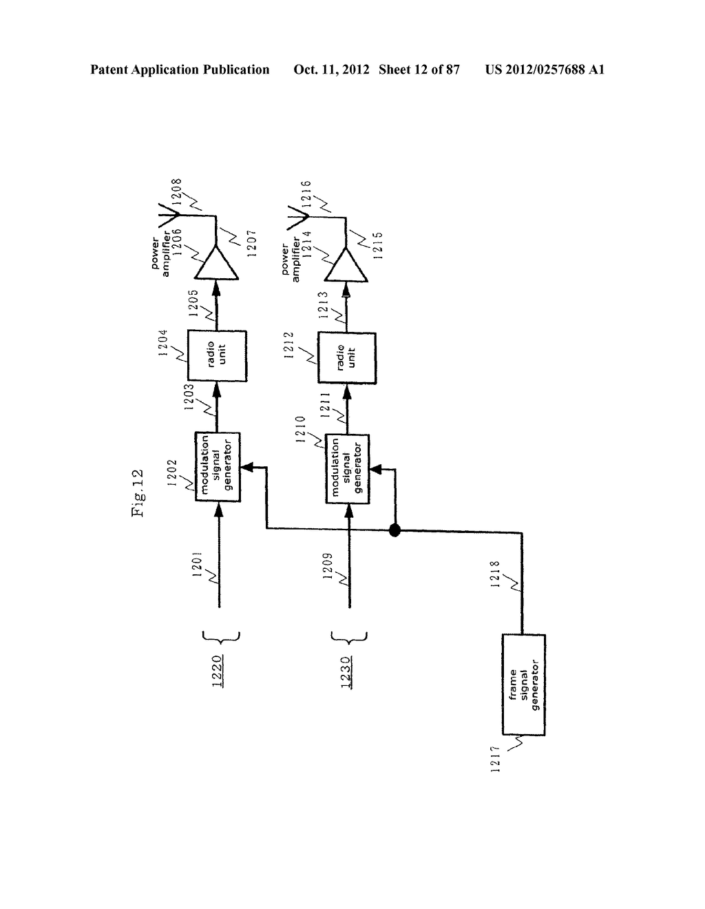 TRANSMISSION AND RECEPTION APPARATUS AND METHOD - diagram, schematic, and image 13