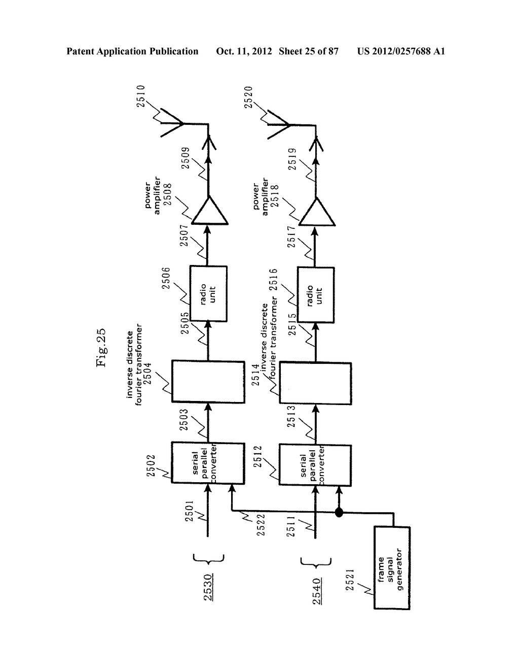 TRANSMISSION AND RECEPTION APPARATUS AND METHOD - diagram, schematic, and image 26