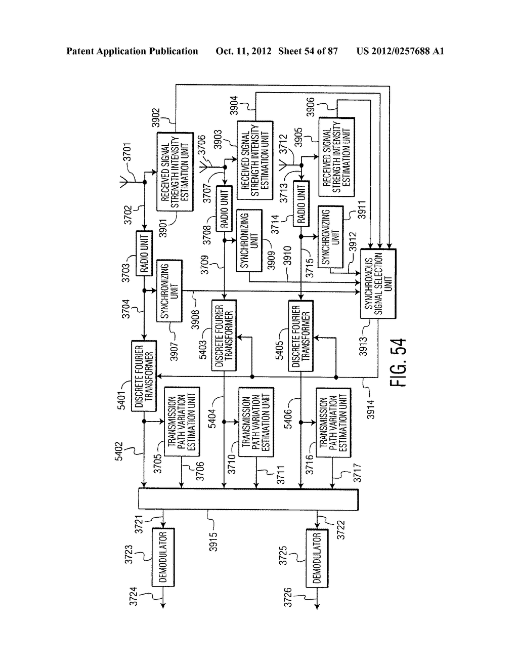 TRANSMISSION AND RECEPTION APPARATUS AND METHOD - diagram, schematic, and image 55