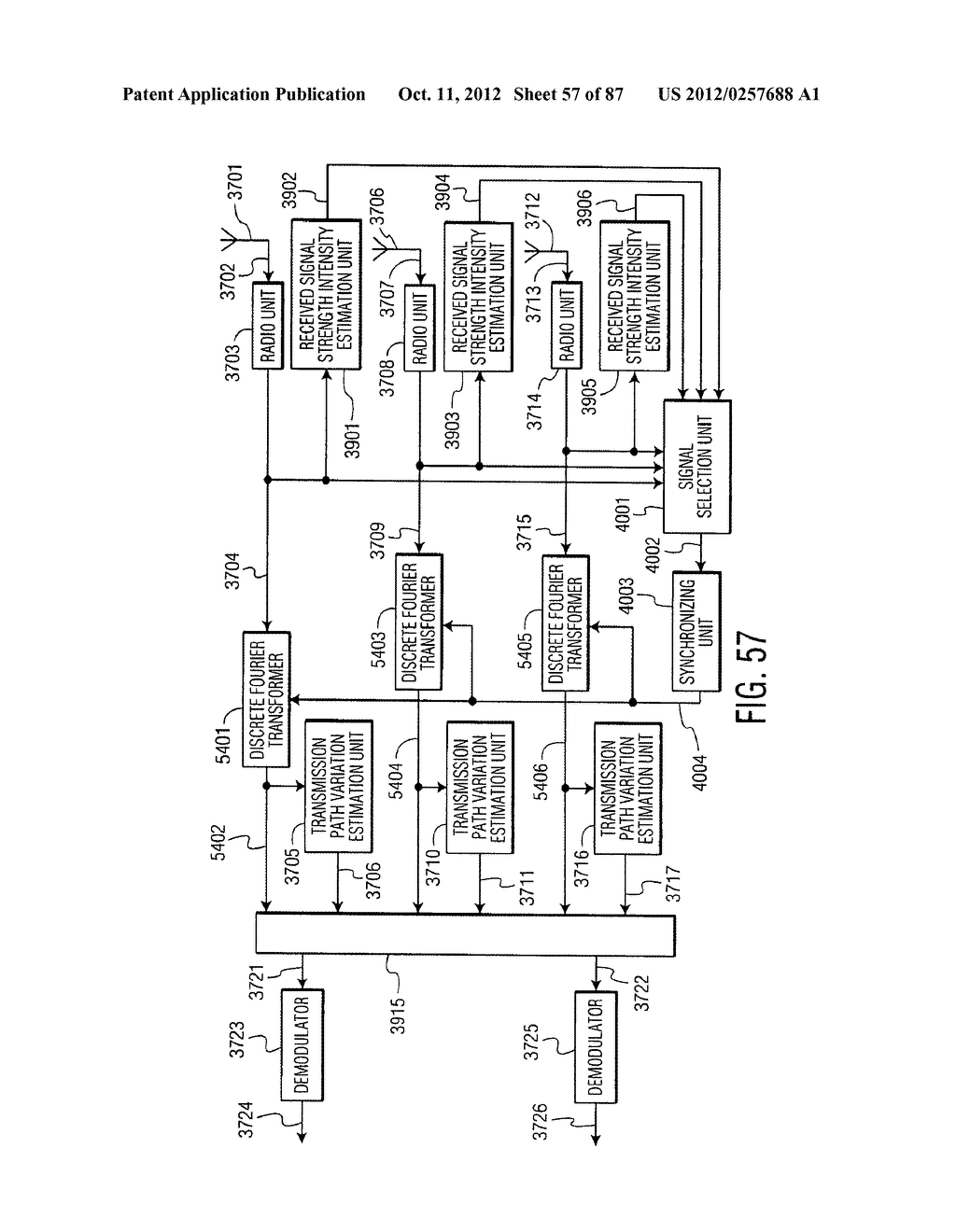 TRANSMISSION AND RECEPTION APPARATUS AND METHOD - diagram, schematic, and image 58