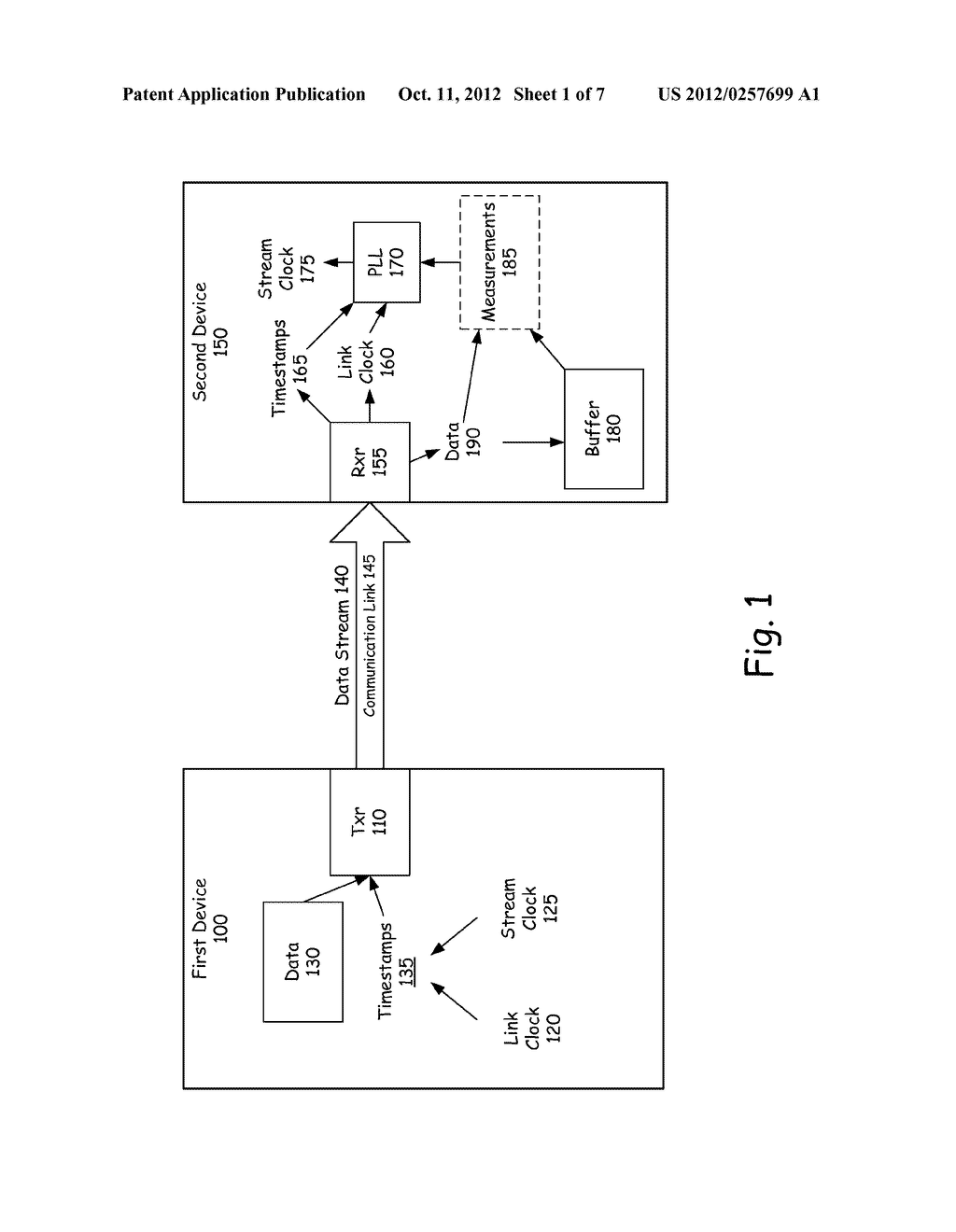 ADJUSTMENT OF CLOCK SIGNALS REGENERATED FROM A DATA STREAM - diagram, schematic, and image 02