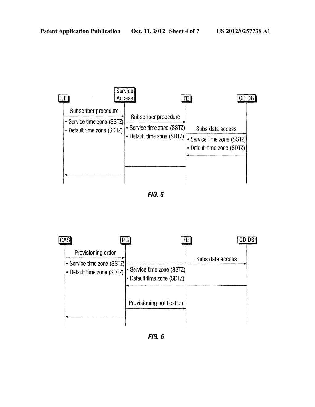 CONTROL OF EXECUTION TIME OF TIME-DEPENDENT SERVICES BY DEFINING DIFFERENT     TIME ZONES FOR THE SUBSCRIBER'S LOCATION, THE EXECUTION SERVER, AND THE     SERVICE SUBSCRIPTION INFORMATION - diagram, schematic, and image 05