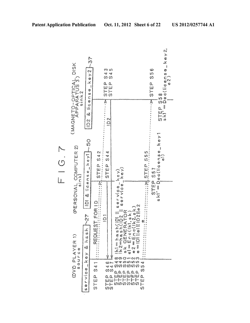 ENCIPHERING APPARATUS AND METHOD, DECIPHERING APPARATUS AND METHOD AS WELL     AS INFORMATION PROCESSING APPARATUS AND METHOD - diagram, schematic, and image 07