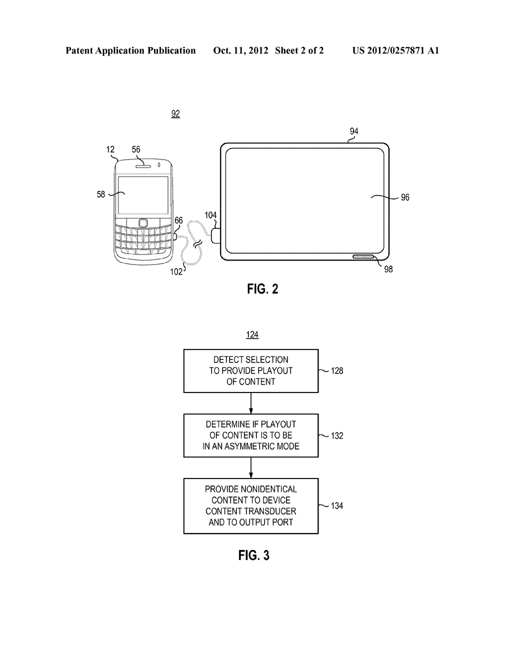 APPARATUS, AND ASSOCIATED METHOD, FOR PRESENTING CONTENT - diagram, schematic, and image 03