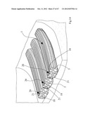 PRODUCT HAVING A NET STRUCTURE, A PROCESS FOR REALIZING THE PRODUCT AND     USE OF THE PRODUCT FOR GEOTECHNICAL APPLICATIONS diagram and image