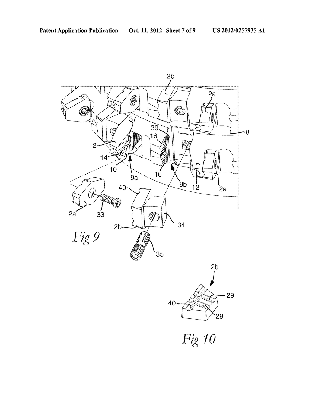 Milling tool, and milling insert kit - diagram, schematic, and image 08