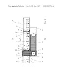 METHOD AND DEVICE FOR REMOVING AT LEAST ONE BOOK BLOCK FROM AND/OR     SUPPLYING AT LEAST ONE BOOK TO A CONVEYING SECTION OF A BOOK PRODUCTION     LINE diagram and image