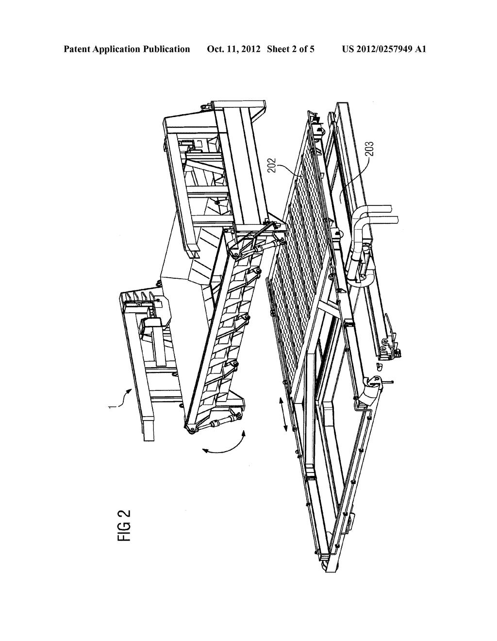 DEVICE FOR POSITIONING A MATERIAL BASKET - diagram, schematic, and image 03