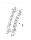 INNER DIAMETER SHROUD ASSEMBLY FOR VARIABLE INLET GUIDE VANE STRUCTURE IN     A GAS TURBINE ENGINE diagram and image