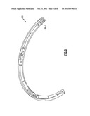 INNER DIAMETER SHROUD ASSEMBLY FOR VARIABLE INLET GUIDE VANE STRUCTURE IN     A GAS TURBINE ENGINE diagram and image