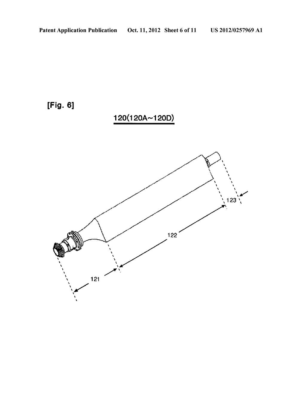 WIND POWER GENERATING SYSTEM USING TURBINE BLADES RADIALLY ARRANGED ALONG     A CIRCULAR STRUCTURE - diagram, schematic, and image 07