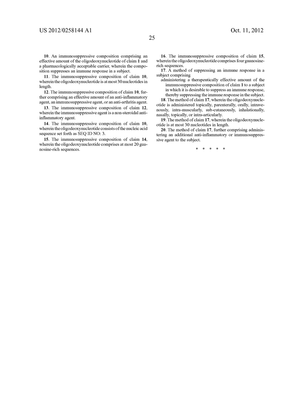 SUPPRESSORS OF CpG OLIGONUCLEOTIDES AND METHODS OF USE - diagram, schematic, and image 45