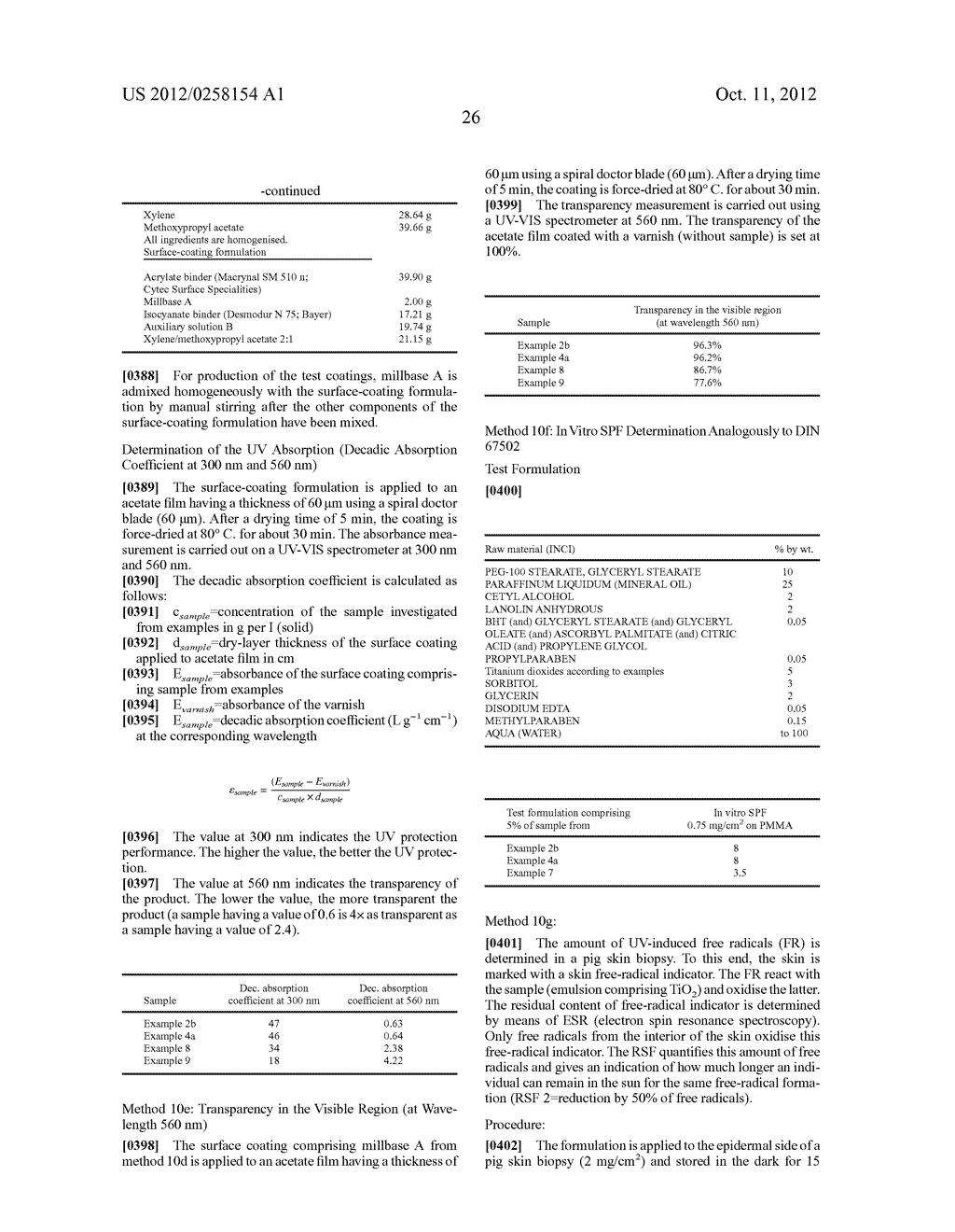 PARTICULATE UV PROTECTION AGENT - diagram, schematic, and image 30