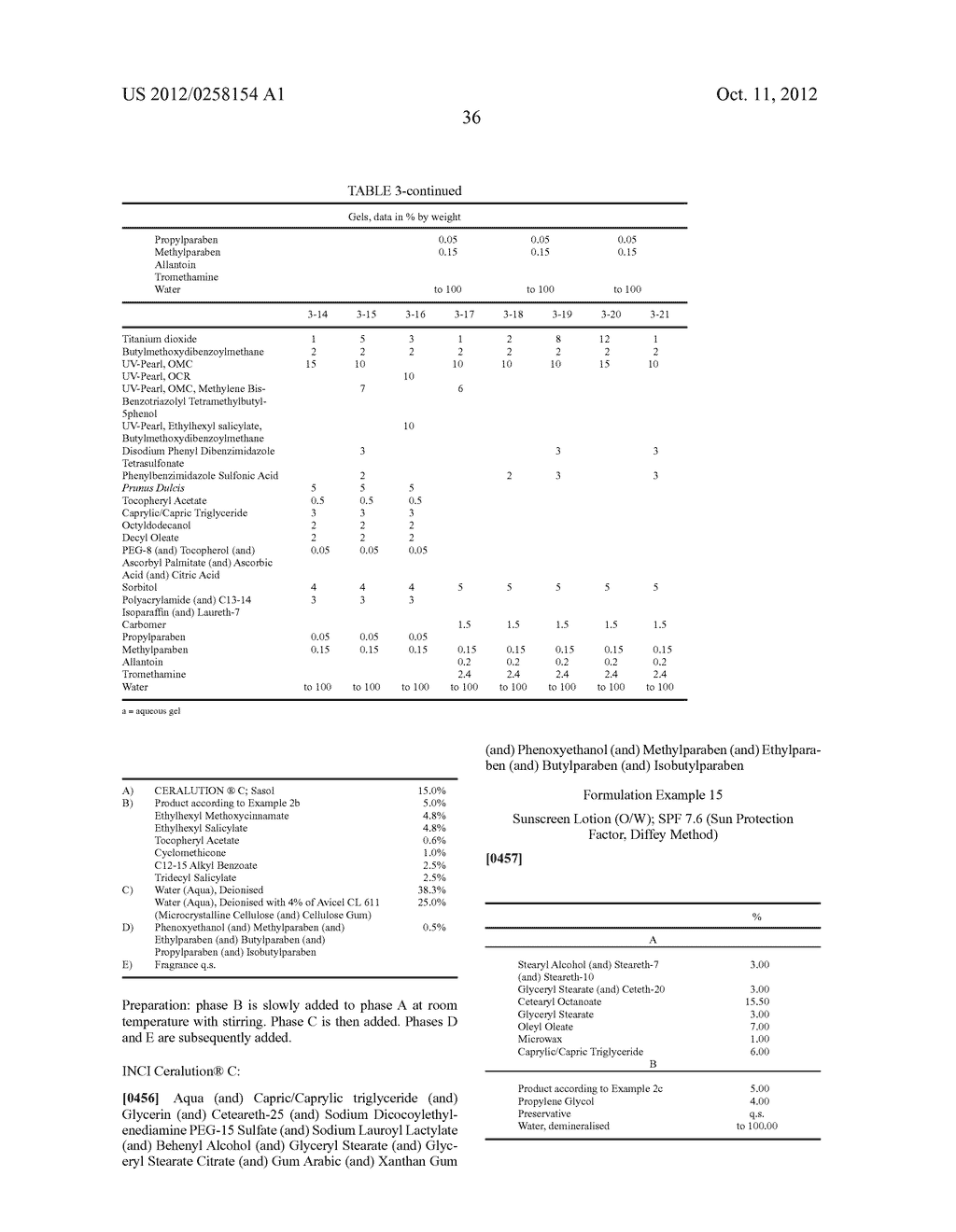 PARTICULATE UV PROTECTION AGENT - diagram, schematic, and image 40