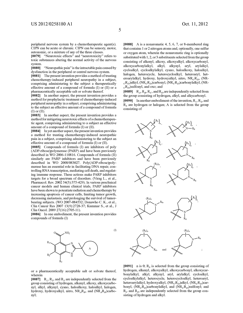 PARP INHIBITORS FOR THE TREATMENT OF CIPN - diagram, schematic, and image 14