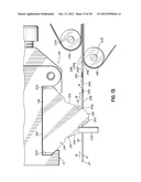 SYSTEM, NOZZLE, AND METHOD FOR COATING ELASTIC STRANDS diagram and image