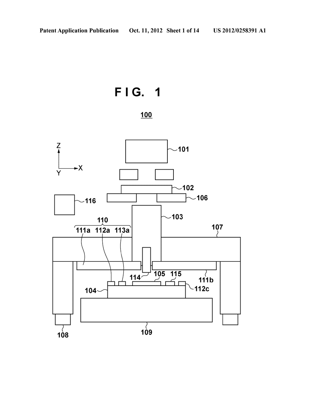 MEASUREMENT APPARATUS, EXPOSURE APPARATUS, AND DEVICE FABRICATION METHOD - diagram, schematic, and image 02