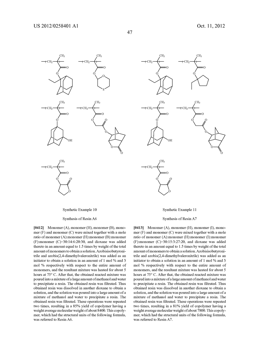 RESIST COMPOSITION AND METHOD FOR PRODUCING RESIST PATTERN - diagram, schematic, and image 48