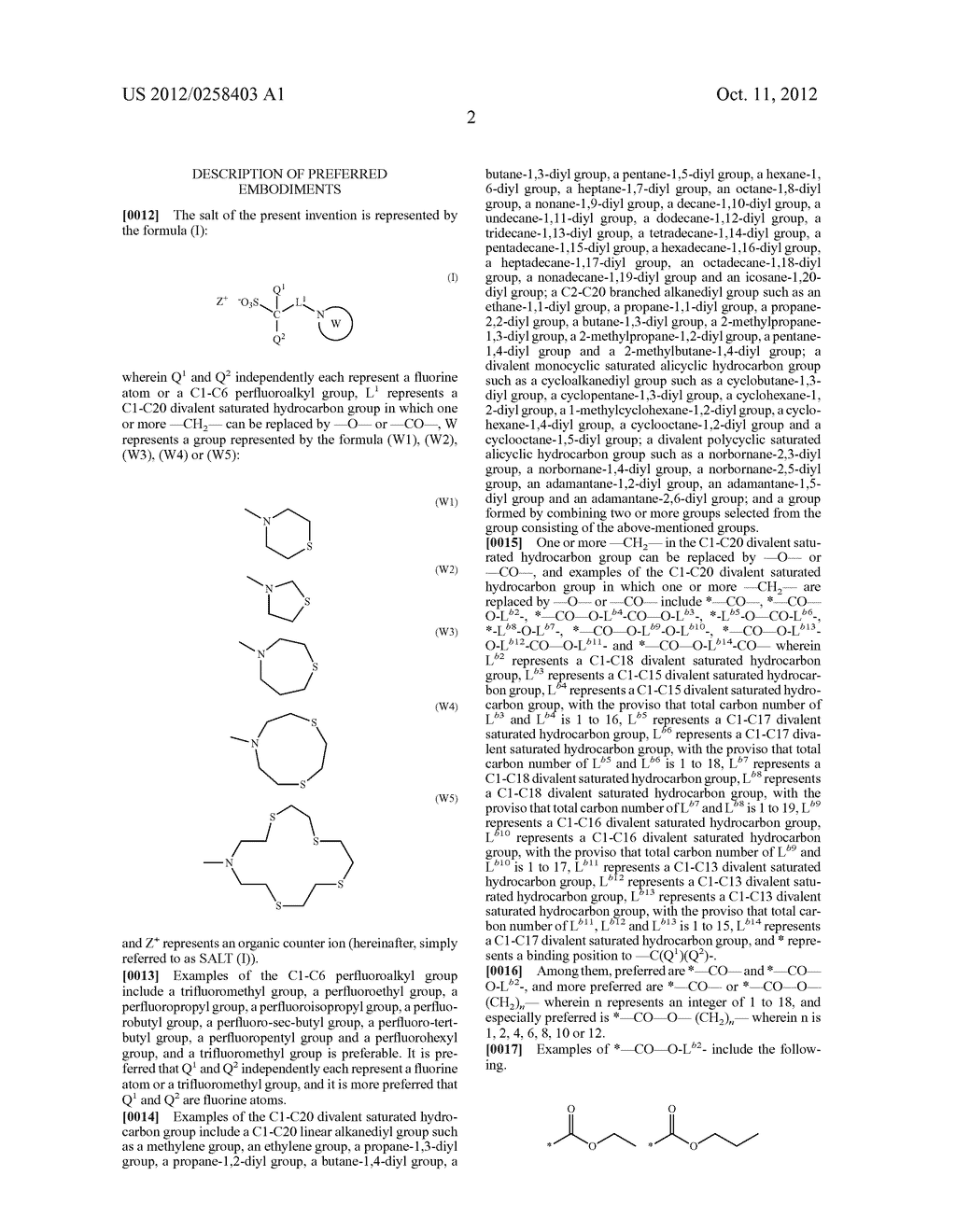 SALT AND PHOTORESIST COMPOSITION COMPRISING THE SAME - diagram, schematic, and image 03