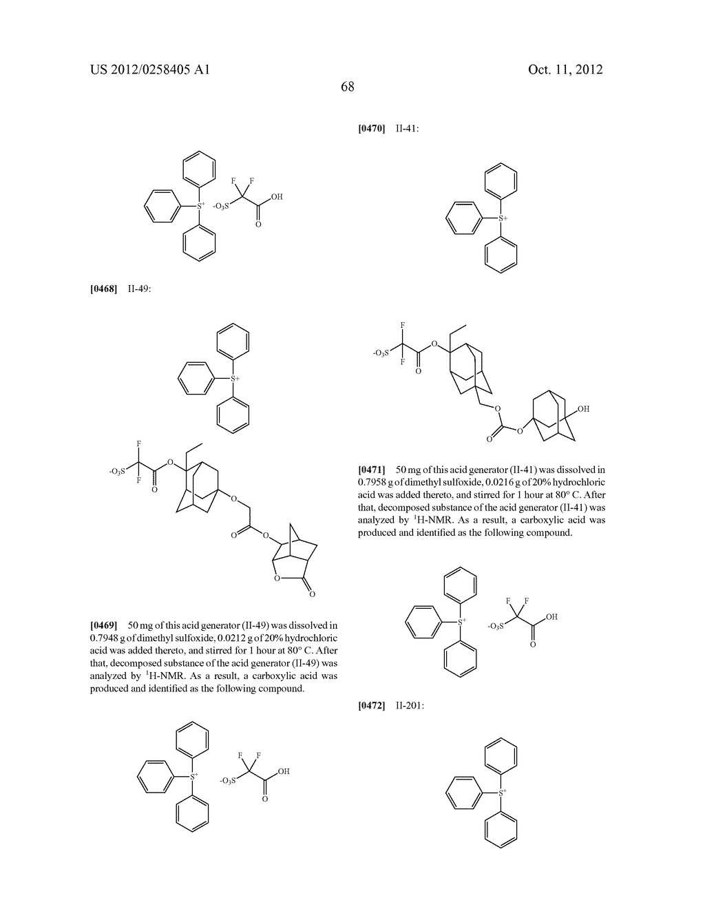 RESIST COMPOSITION AND METHOD FOR PRODUCING RESIST PATTERN - diagram, schematic, and image 69