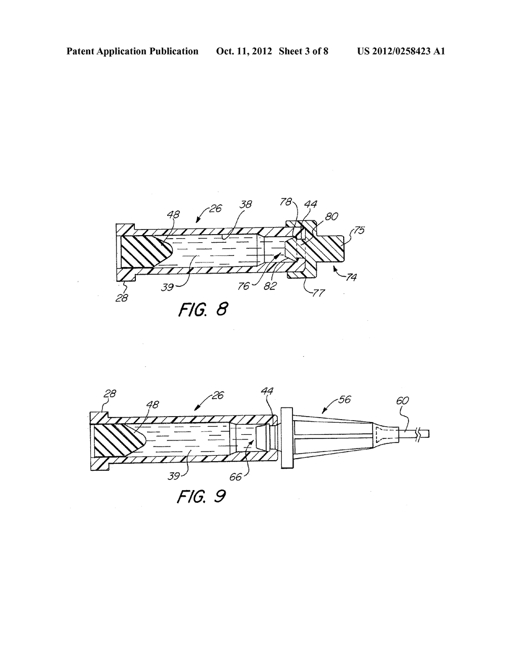 CAPSULE AND DELIVERY TIP WITH TRANSITION PORTION FOR DISPENSING VISCOUS     REACTIVE DENTAL MATERIALS - diagram, schematic, and image 04