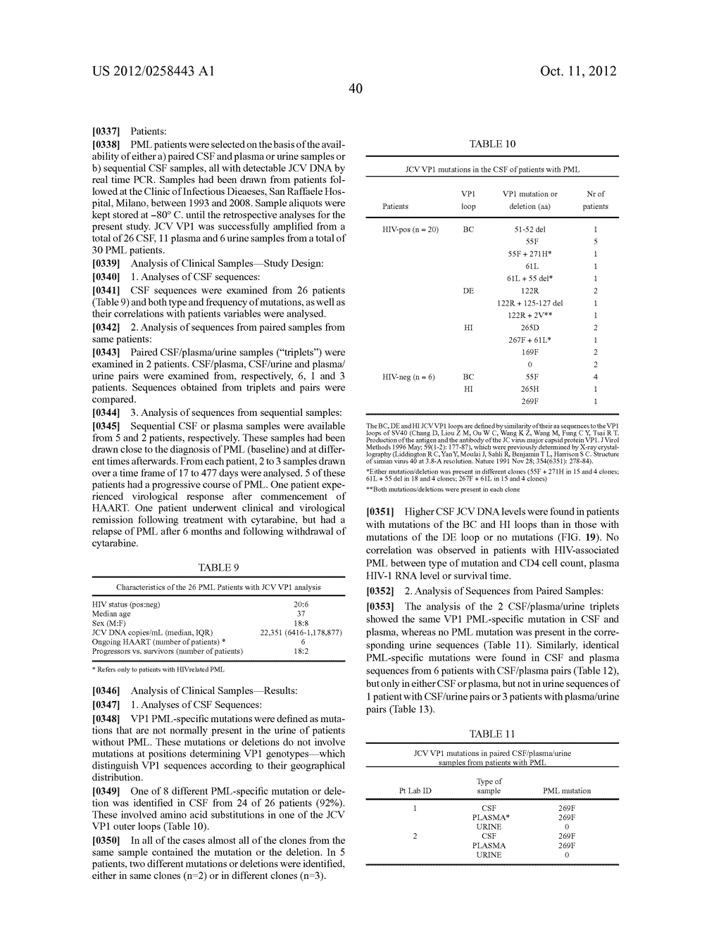 METHODS FOR THE DETECTION OF JC POLYOMA VIRUS - diagram, schematic, and image 70