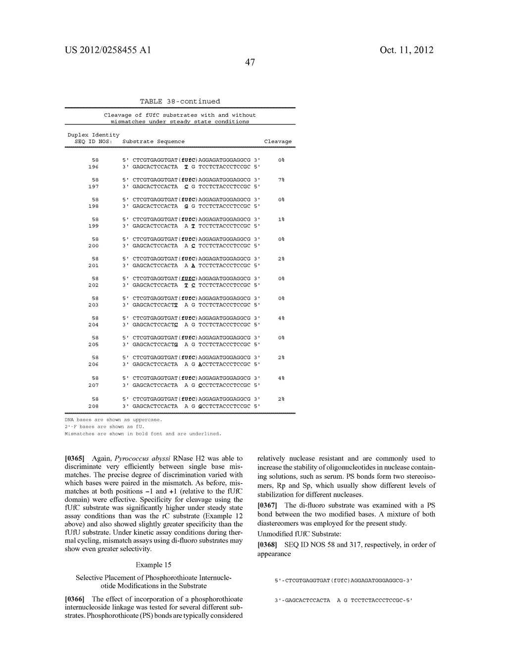 RNase H-Based Assays Utilizing Modified RNA Monomers - diagram, schematic, and image 100