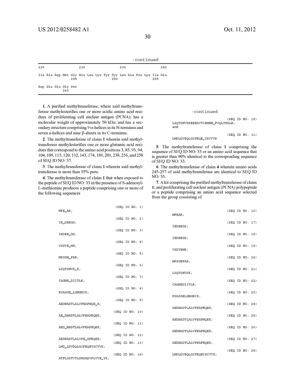 PCNA METHYLTRANSFERASE - diagram, schematic, and image 44