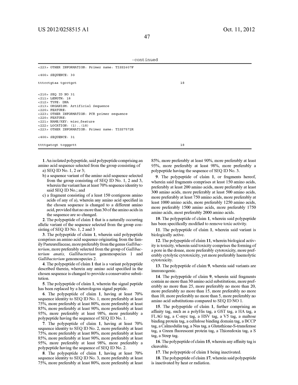 Cytolytic RTX-Toxin From Gallibacterium Anatis - diagram, schematic, and image 55