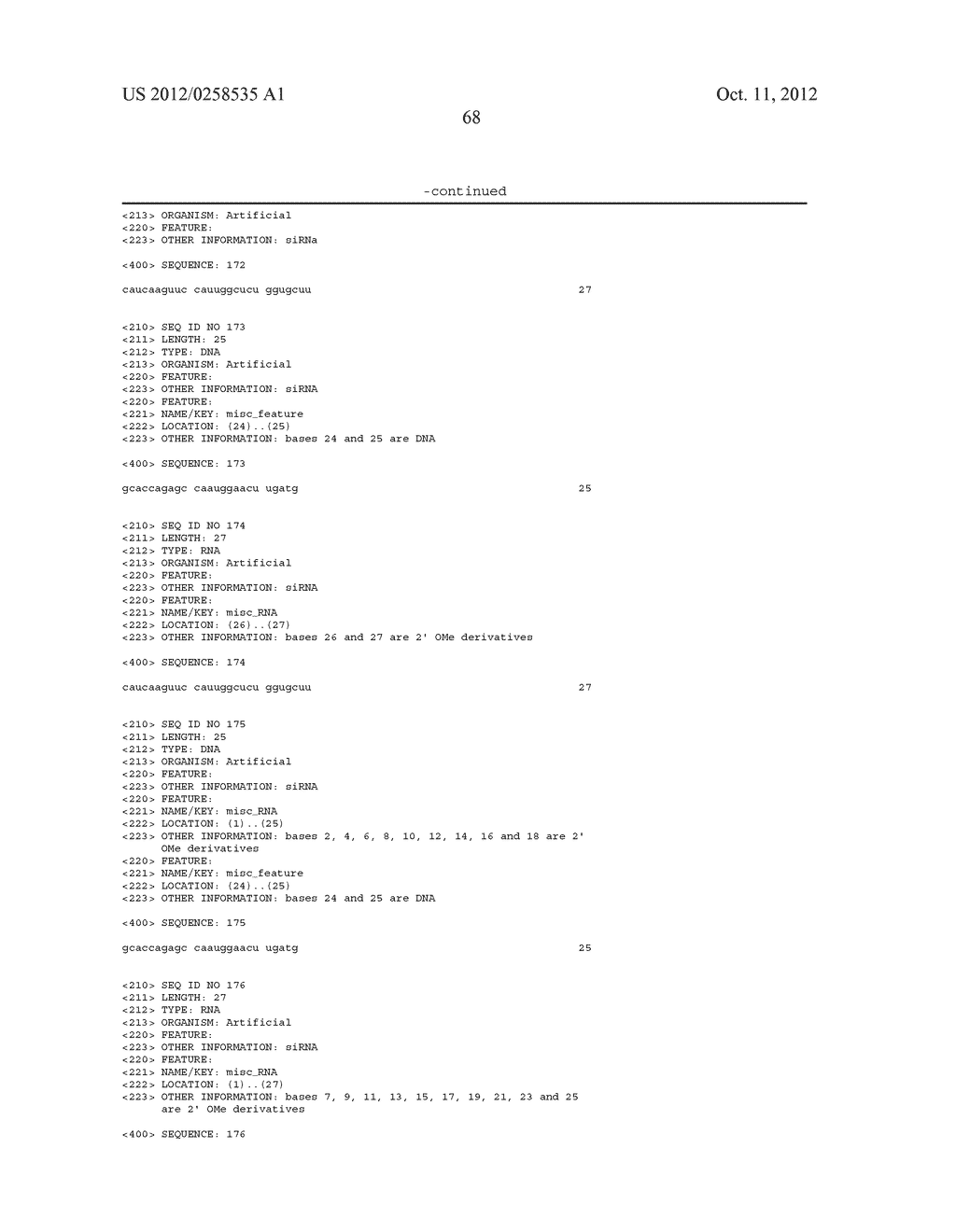 METHODS AND COMPOSITIONS FOR THE SPECIFIC INHIBITION OF GENE EXPRESSION BY     DOUBLE-STRANDED RNA - diagram, schematic, and image 100