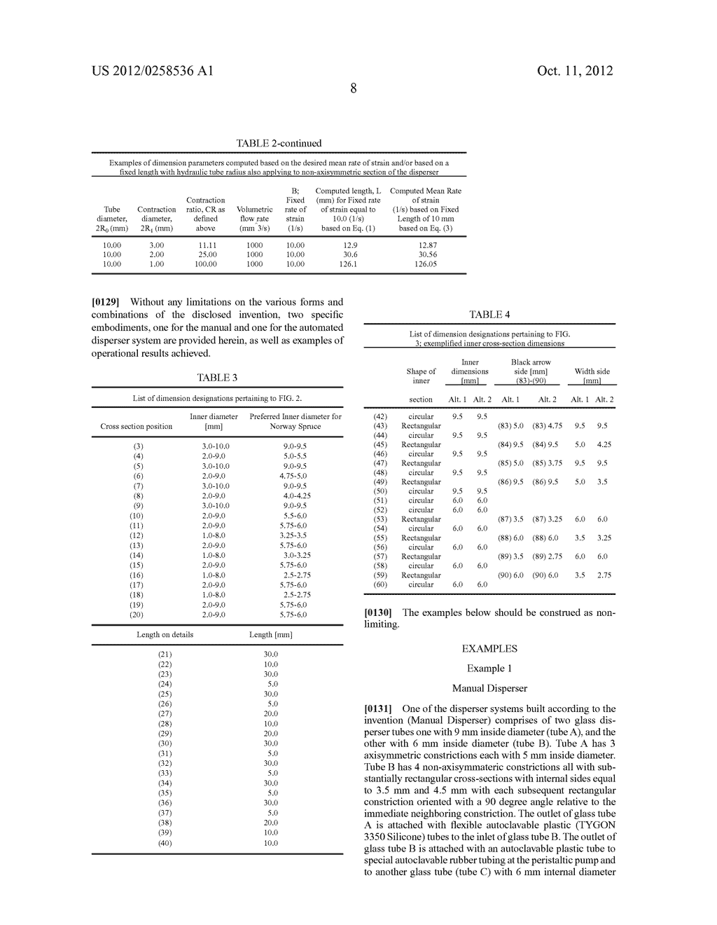 METHOD AND DEVICE FOR DISPERSION OF ASSEMBLIES OF BIOLOGICAL MATERIAL - diagram, schematic, and image 13