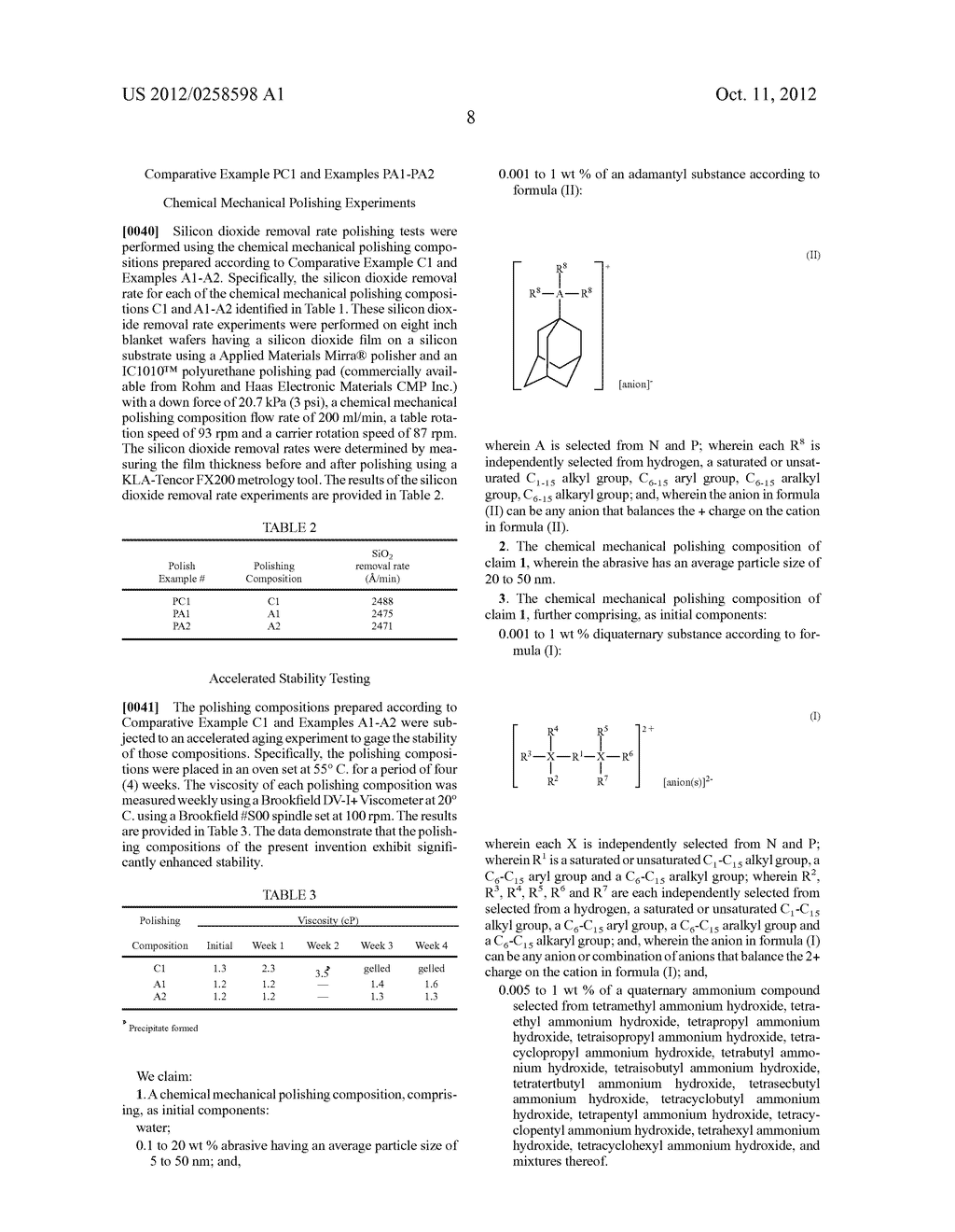 Stabilized Chemical Mechanical Polishing Composition and Method of     Polishing a Substrate - diagram, schematic, and image 09
