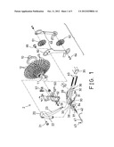 Multiple sprocket assembly for bicycle diagram and image