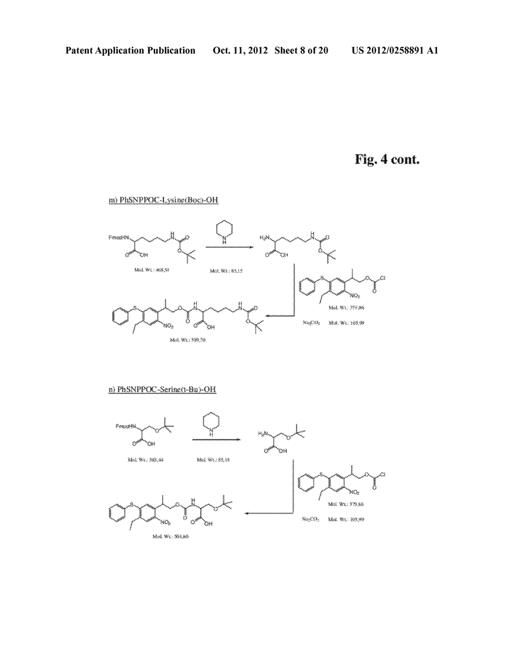 DIARYLSULFIDE BACKBONE CONTAINING PHOTOLABILE PROTECTING GROUPS - diagram, schematic, and image 09