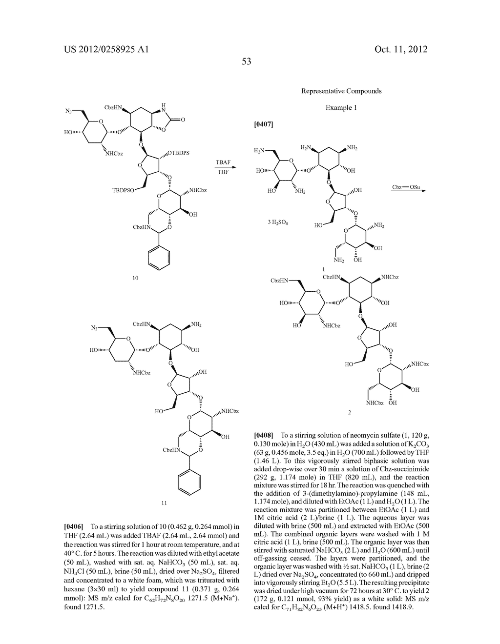 ANTIBACTERIAL AMINOGLYCOSIDE ANALOGS - diagram, schematic, and image 54