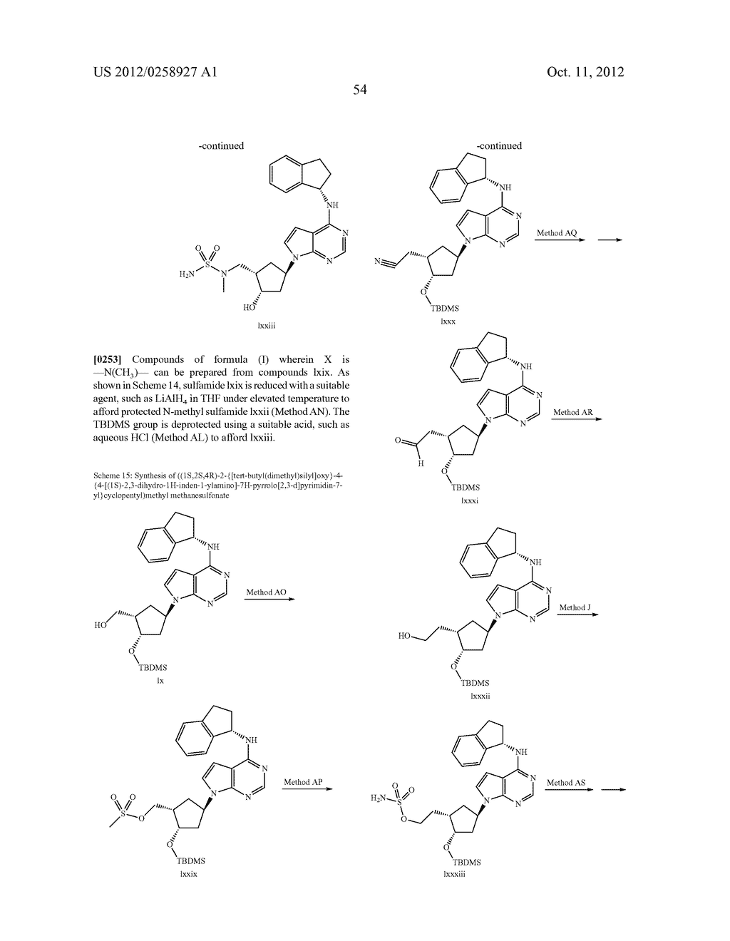 INHIBITORS OF E1 ACTIVATING ENZYMES - diagram, schematic, and image 55