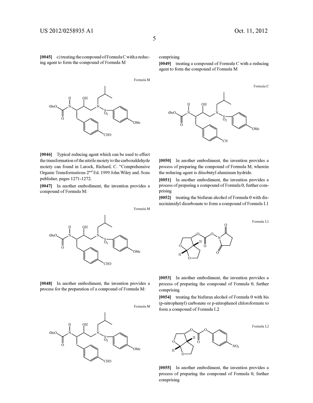 PROCESS FOR PREPARATION OF HIV PROTEASE INHBITORS - diagram, schematic, and image 07