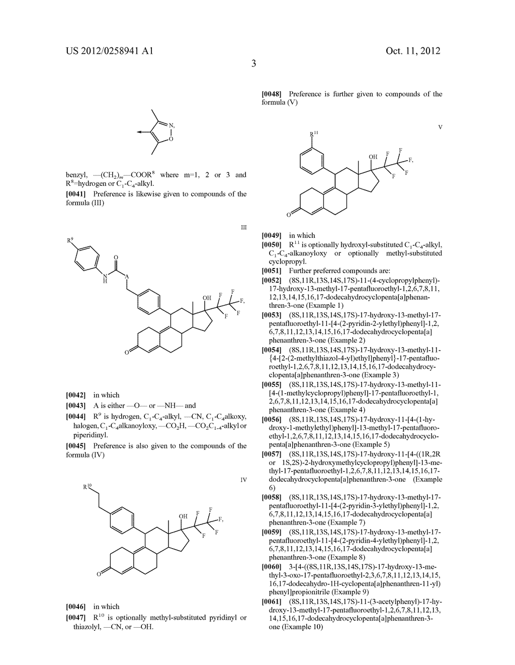 17-HYDROXY-17-PENTAFLUORETHYL-ESTRA-4,9(10)-DIEN-11-ARYL DERIVATIVES,     METHODS FOR THE PRODUCTION THEREOF AND THE USE THEREOF FOR TREATING     DISEASES - diagram, schematic, and image 04