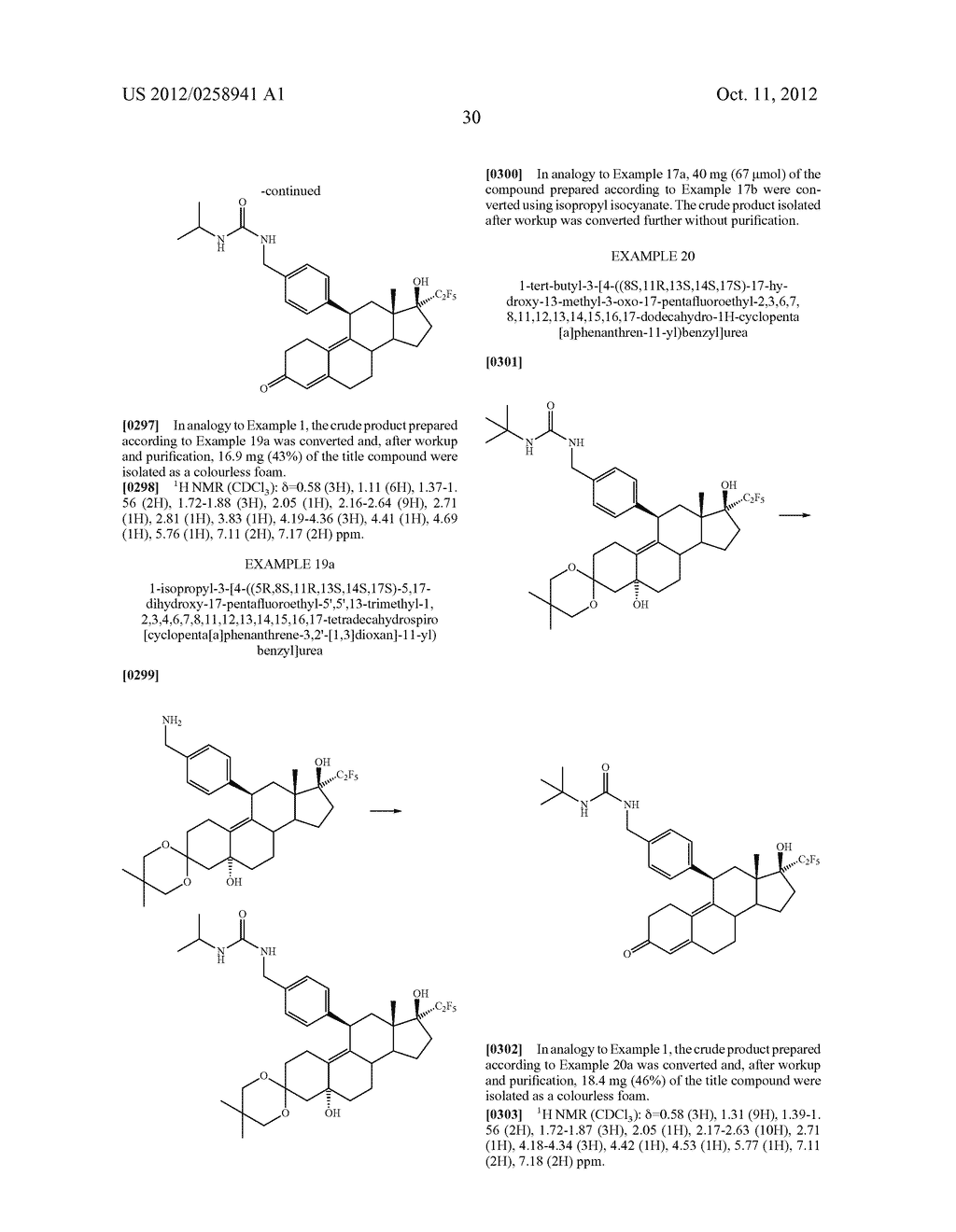 17-HYDROXY-17-PENTAFLUORETHYL-ESTRA-4,9(10)-DIEN-11-ARYL DERIVATIVES,     METHODS FOR THE PRODUCTION THEREOF AND THE USE THEREOF FOR TREATING     DISEASES - diagram, schematic, and image 31