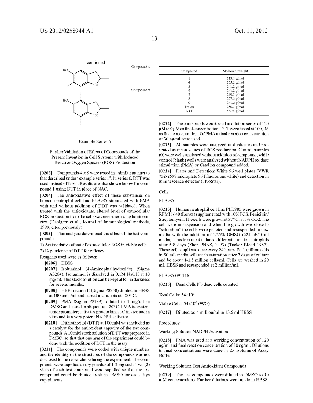 ANTIOXIDANTS FOR USE IN THERAPY - diagram, schematic, and image 37